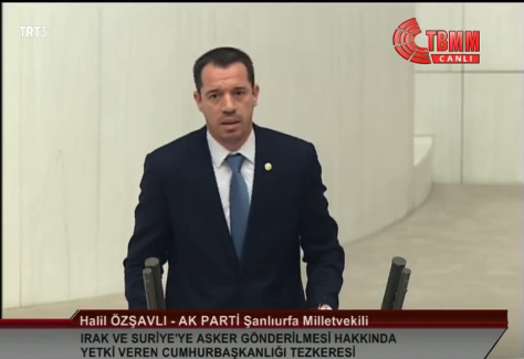 Cumhurbaşkanlığı Tezkeresine Dair Konuşmam