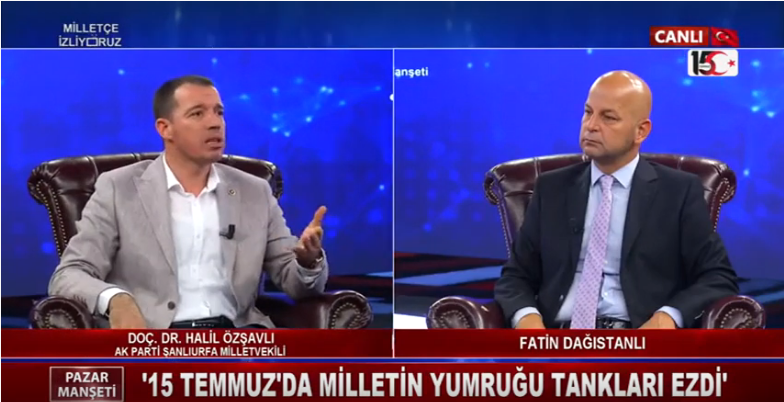 Akit Tv Pazar Manşeti Programı, Doç Dr. Halil Özşavlı – Fatin Dağıstanlı 14-07-2019