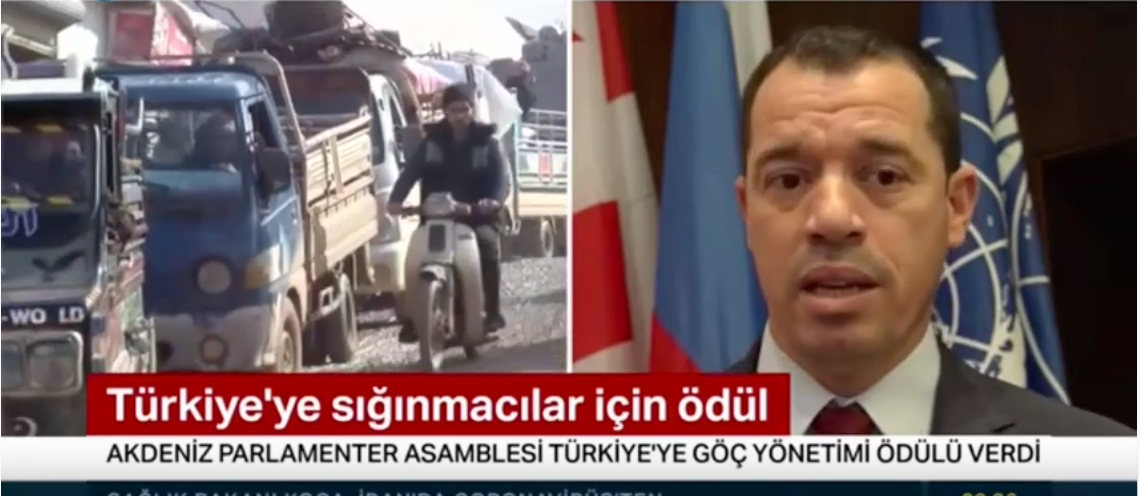 Yunanistan’ın başkenti Atina’da NTV’ye açıklamalarda bulunduk.