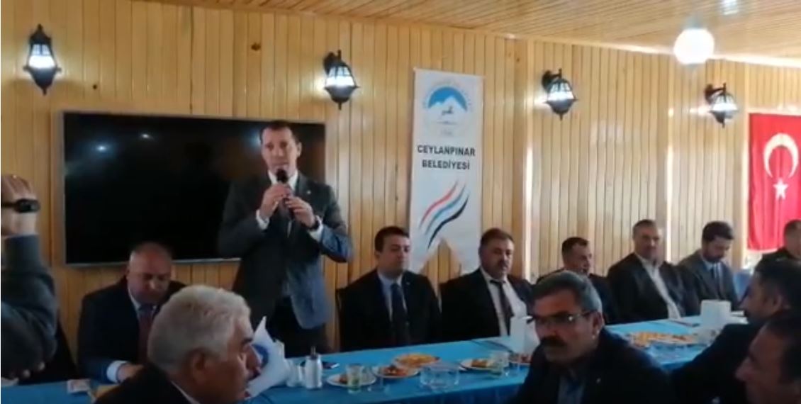 Ceylanpınar Şehit ve Gazi Derneği’nin düzenlemiş olduğu toplantıdaki konuşmamız.